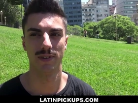 Latinpickups - skinny amateur latino boy picked up paid cash to fuck strangers friend - emanuel, princeso
