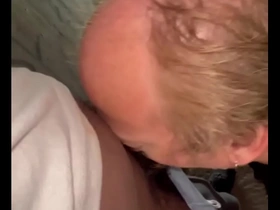 Kirk is eating a black cock and getting fucked and filled with cum - outside in a storm water drain tunnel