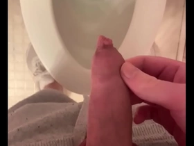 Uncut pee young #foreskin