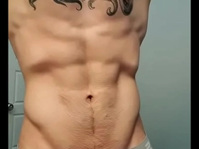 Jakipz showing off his huge cock in tight white underwear